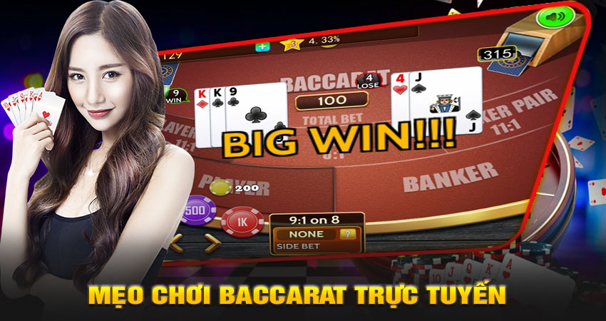 Mẹo chơi Baccarat trực tuyến luôn thắng tại 789P